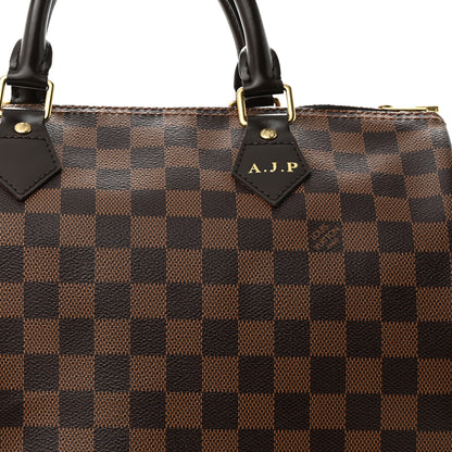 Louis Vuitton Damier Ebene Speedy 30 8 of 10