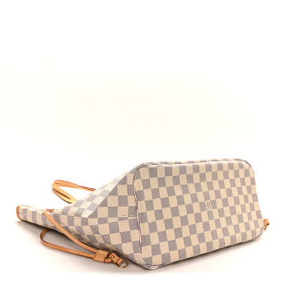 Louis Vuitton Damier Azur Neverfull MM 4 of 10