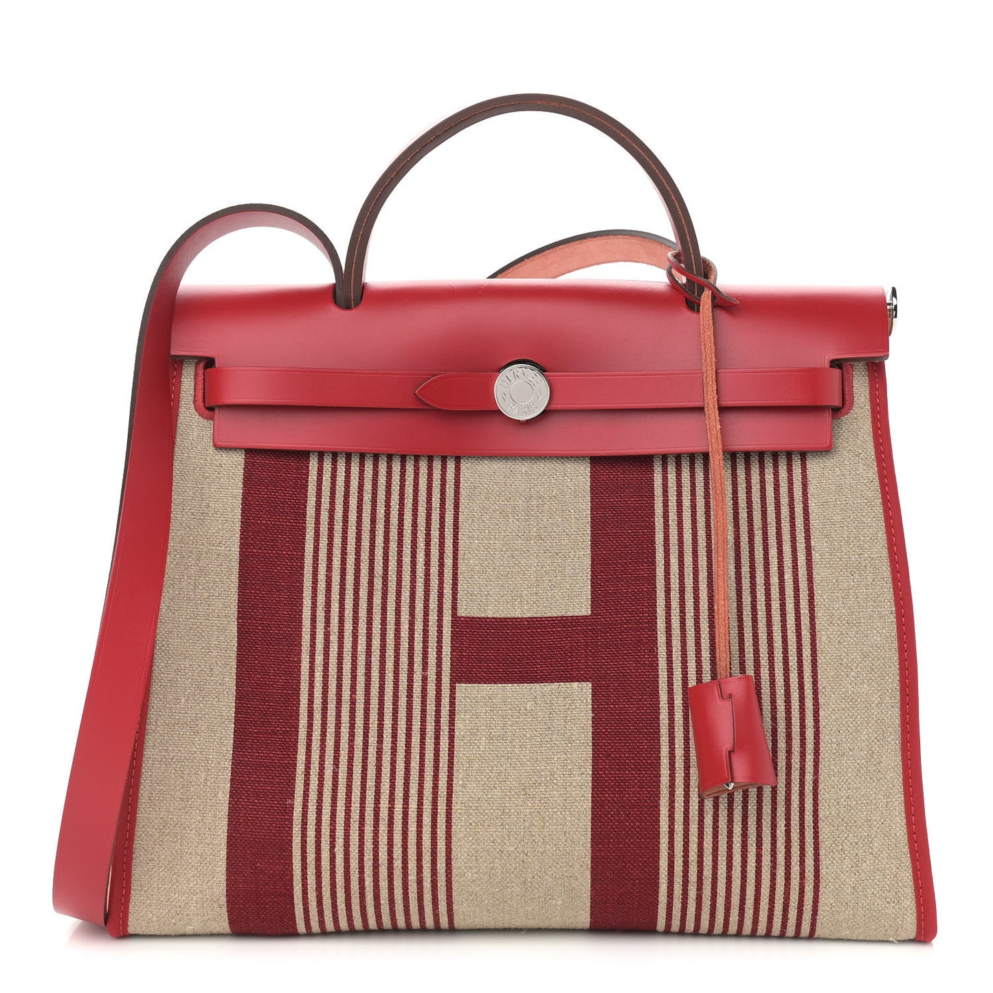 Vache Hunter Toile H Vibration Herbag Zip 31 PM Bordeaux Ficelle Rouge Piment