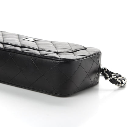 Chanel Lambskin Quilted Timeless Camera Case Black 9 of 11