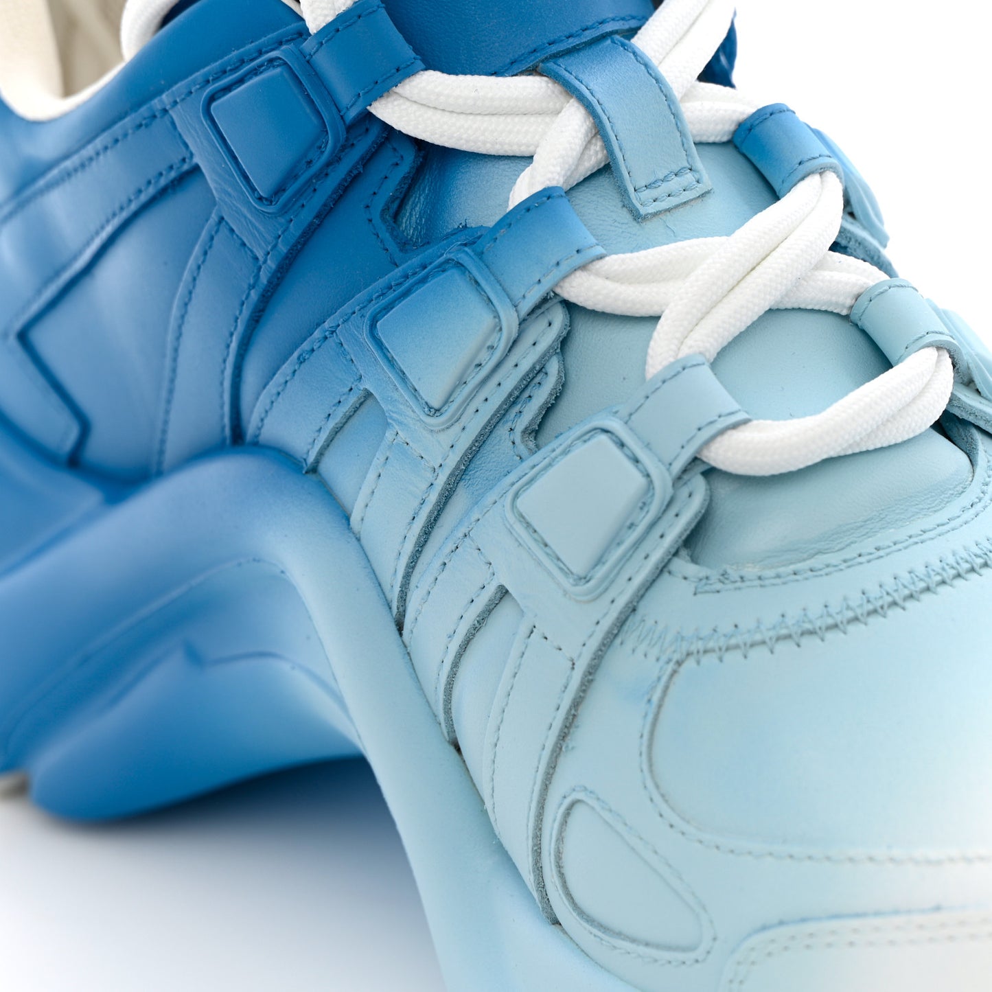 Calfskin LV Archlight Sneakers 37.5 Blue