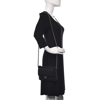 Chanel Caviar Quilted Daily Zip Crossbody Bag Black 2 of 10