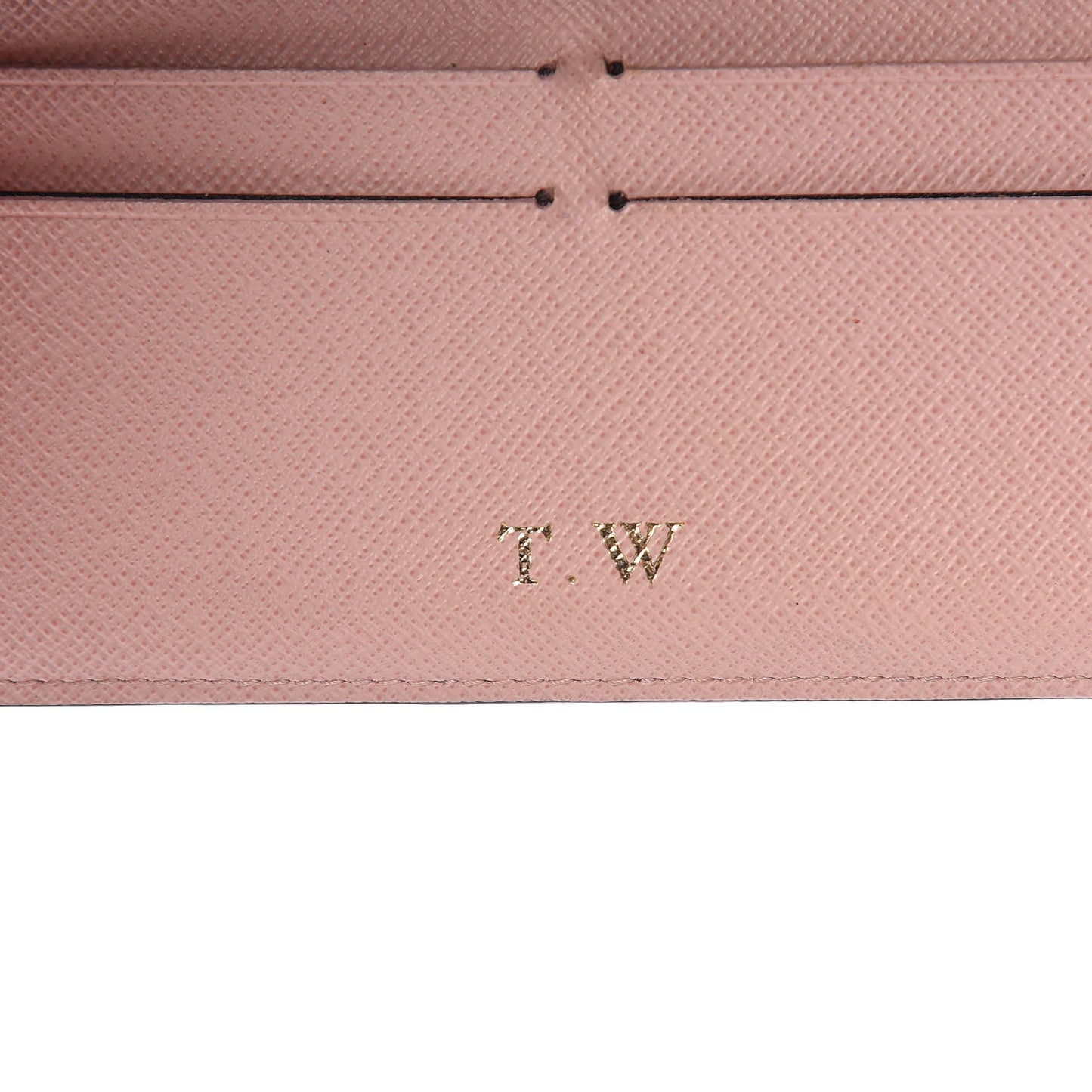 Monogram Josephine Wallet Rose Ballerine