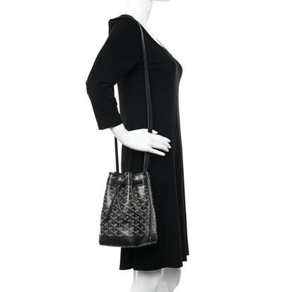 Goyard Goyardine Petit Flot Bucket Bag PM Black 3 of 9