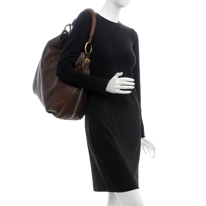 Prada Cervo Antik Hobo Bruciato 2 of 8