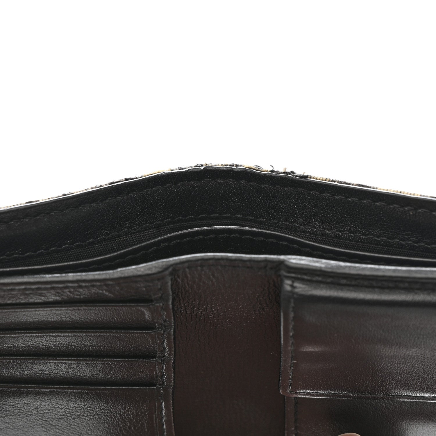 Christian Dior Oblique Bi-Fold Wallet Blue 11 of 12