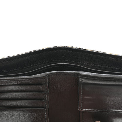 Christian Dior Oblique Bi-Fold Wallet Blue 11 of 12