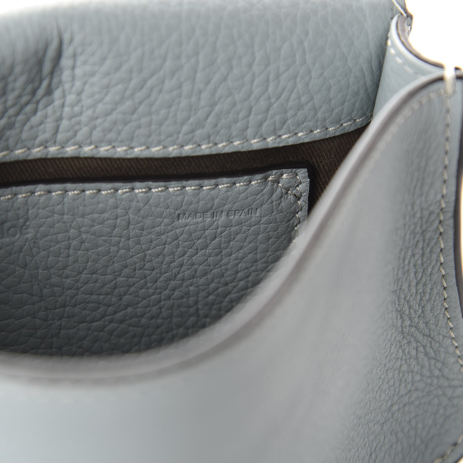 Chloe Calfskin Marcie Convertible Belt Bag Faded Blue 10 of 10