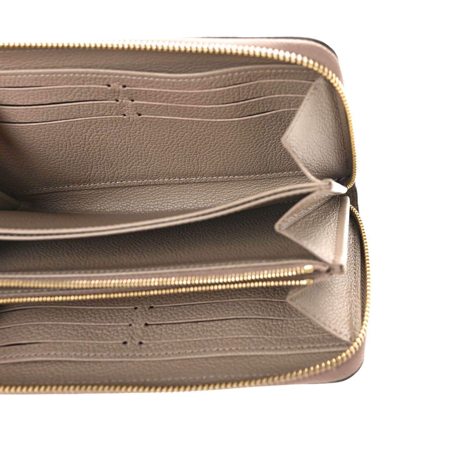Louis Vuitton Empreinte Monogram Giant Zippy Wallet Tourterelle Creme 5 of 8
