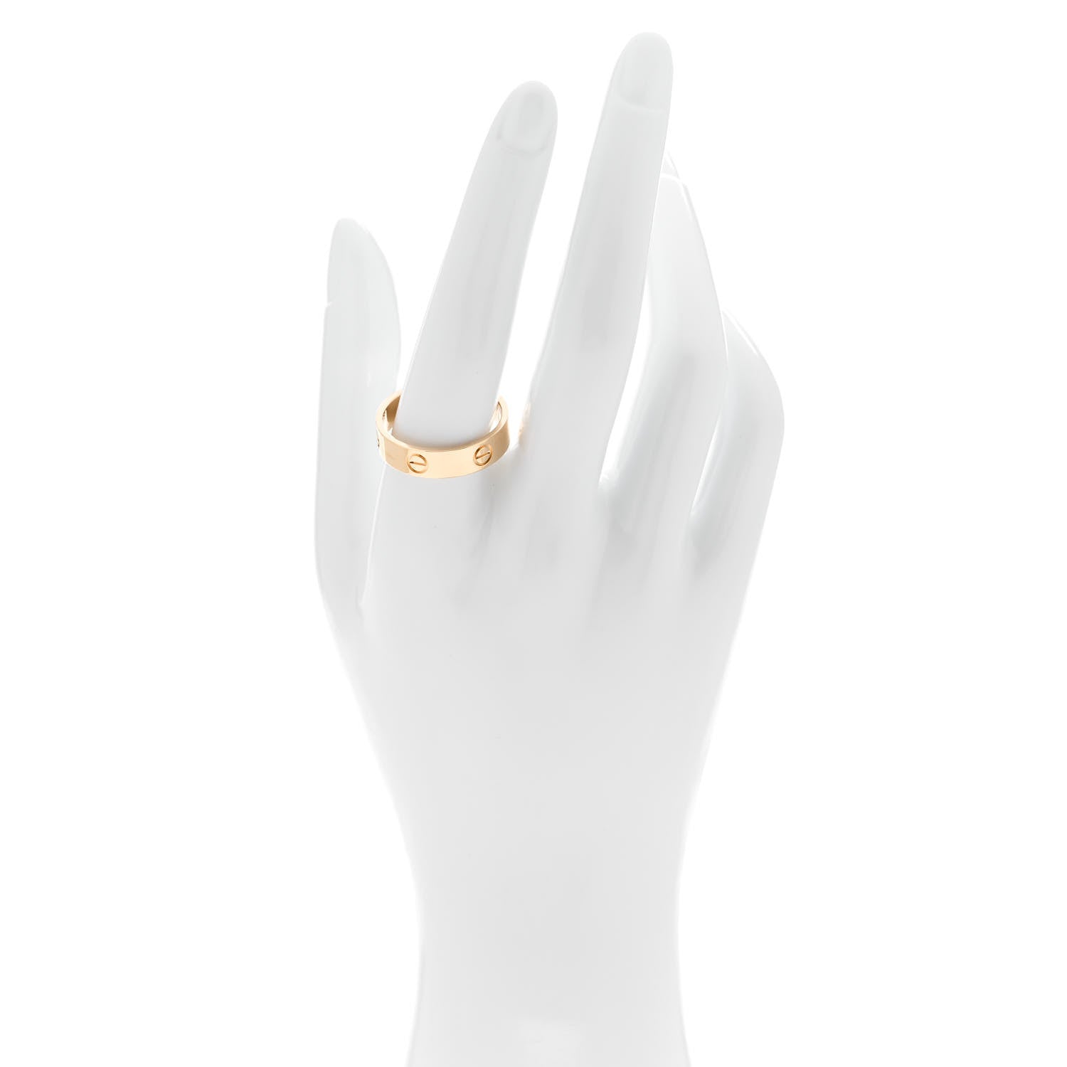 Cartier 18K Yellow Gold 5.5mm LOVE Ring 63 10.25 2 of 5