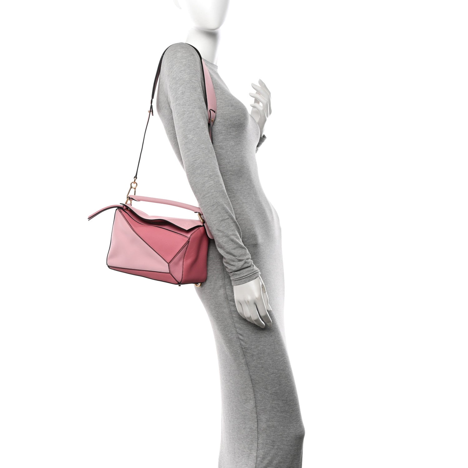 Loewe Calfskin Small Puzzle Bag Rosa 2 of 10