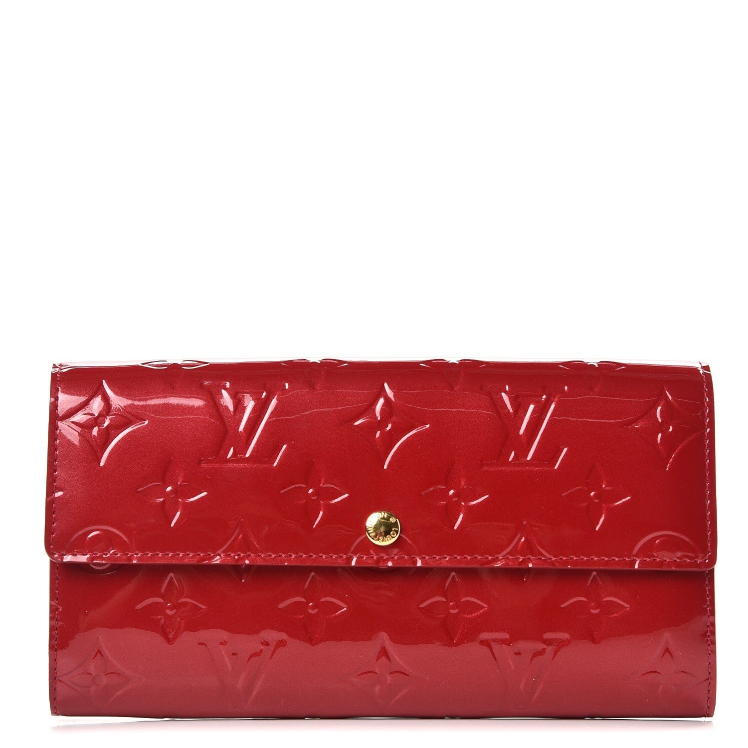 Louis Vuitton Vernis Sarah Wallet Pomme D'Amour 1 of 7