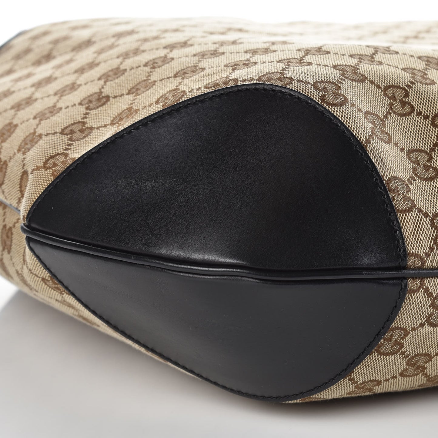 Monogram Medium Patti Stud Hobo Black