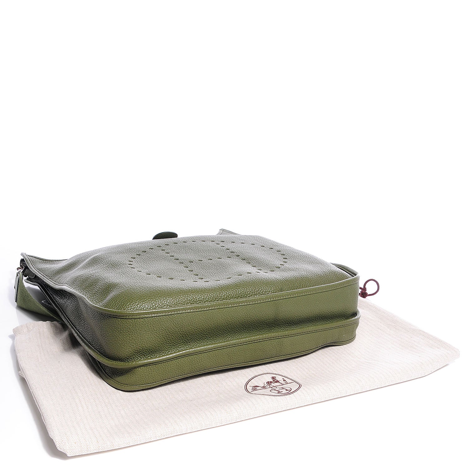 Hermes Taurillon Clemence Evelyne III TGM Vert Veronese 7 of 13