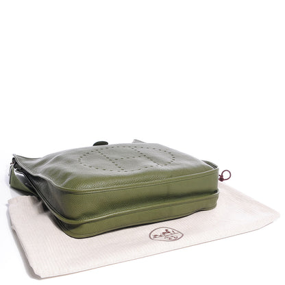 Hermes Taurillon Clemence Evelyne III TGM Vert Veronese 7 of 13