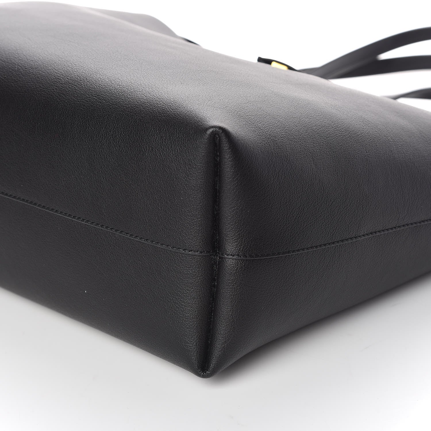 Saint Laurent Calfskin Large Shopping Tote Black 6 of 10