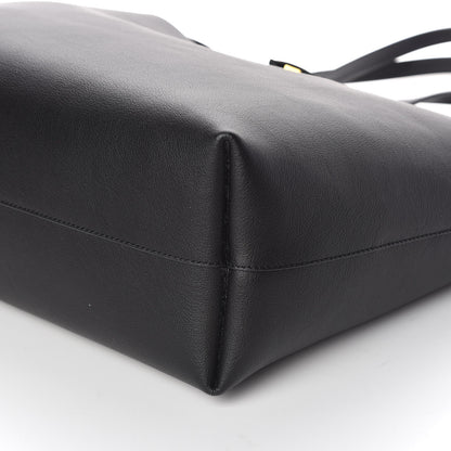 Saint Laurent Calfskin Large Shopping Tote Black 6 of 10