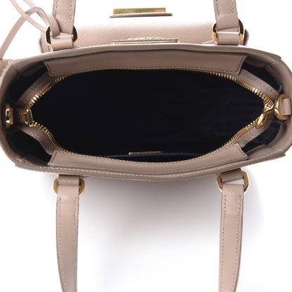 Prada Saffiano Lux Metroplis Tote Cipria 6 of 10