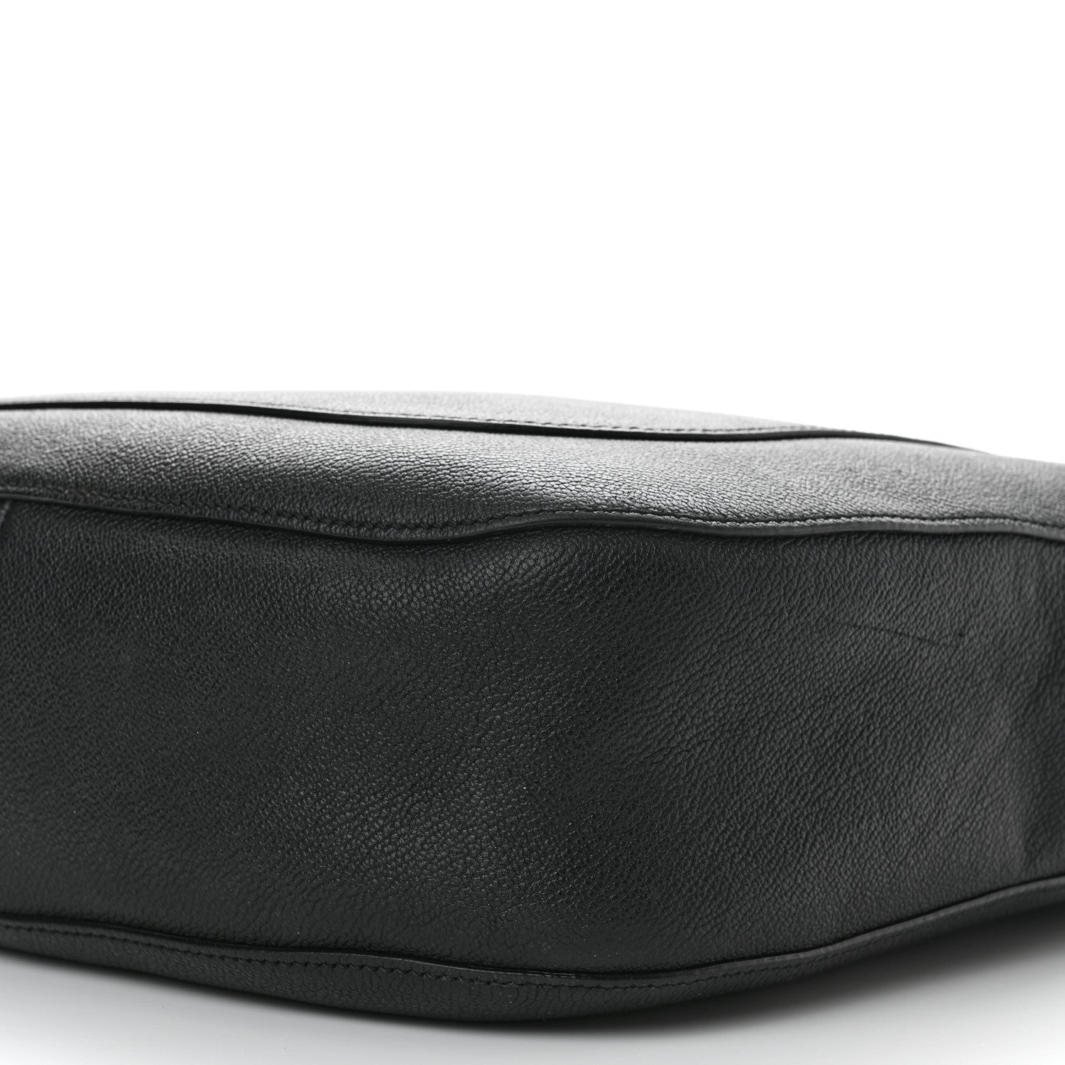 Burberry Grainy Calfskin Small Elmstone Hobo Black 9 of 12