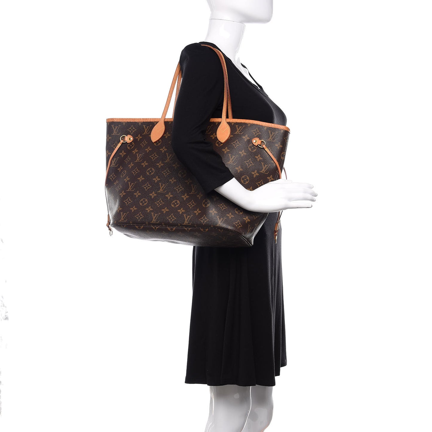 Monogram Neo Neverfull MM Cherry