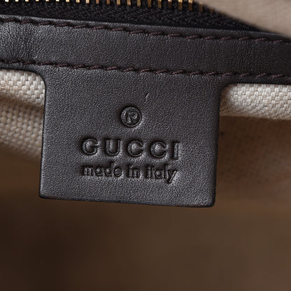 Gucci Monogram Vintage Web Medium Boston Dark Brown 5 of 21