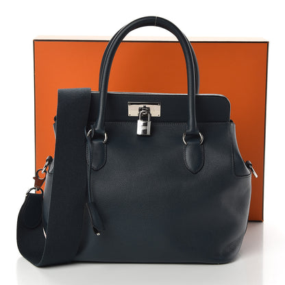 Hermes Evergrain Toolbox 26 Bleu Ocean 10 of 10
