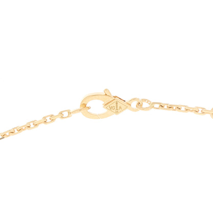 Van Cleef & Arpels 18K Yellow Gold Black Onyx Magic Alhambra Pendant Necklace 6 of 6