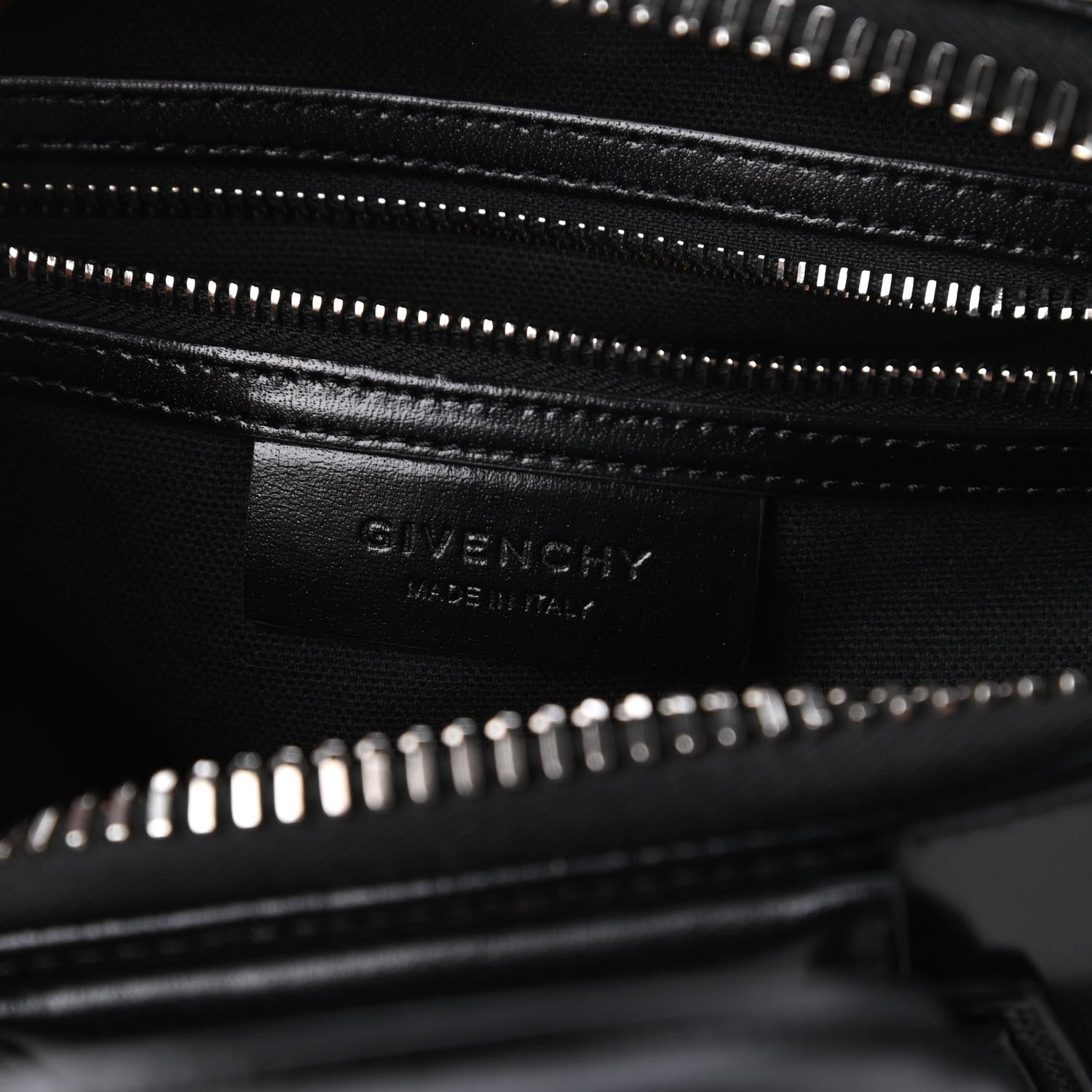 Givenchy Shiny Lord Calfskin Mini Antigona Black 8 of 10