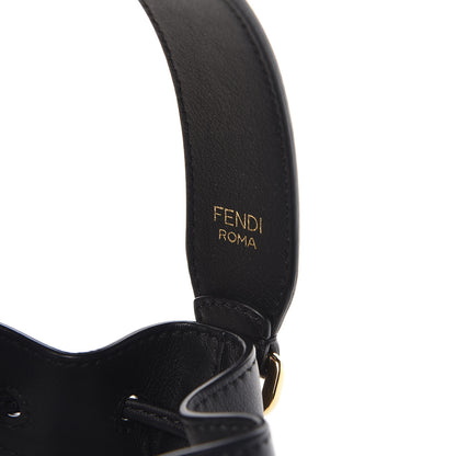 Fendi TPU FF Vitello Grace F is Fendi Mini Mon Tresor Bucket Bag Black 6 of 10