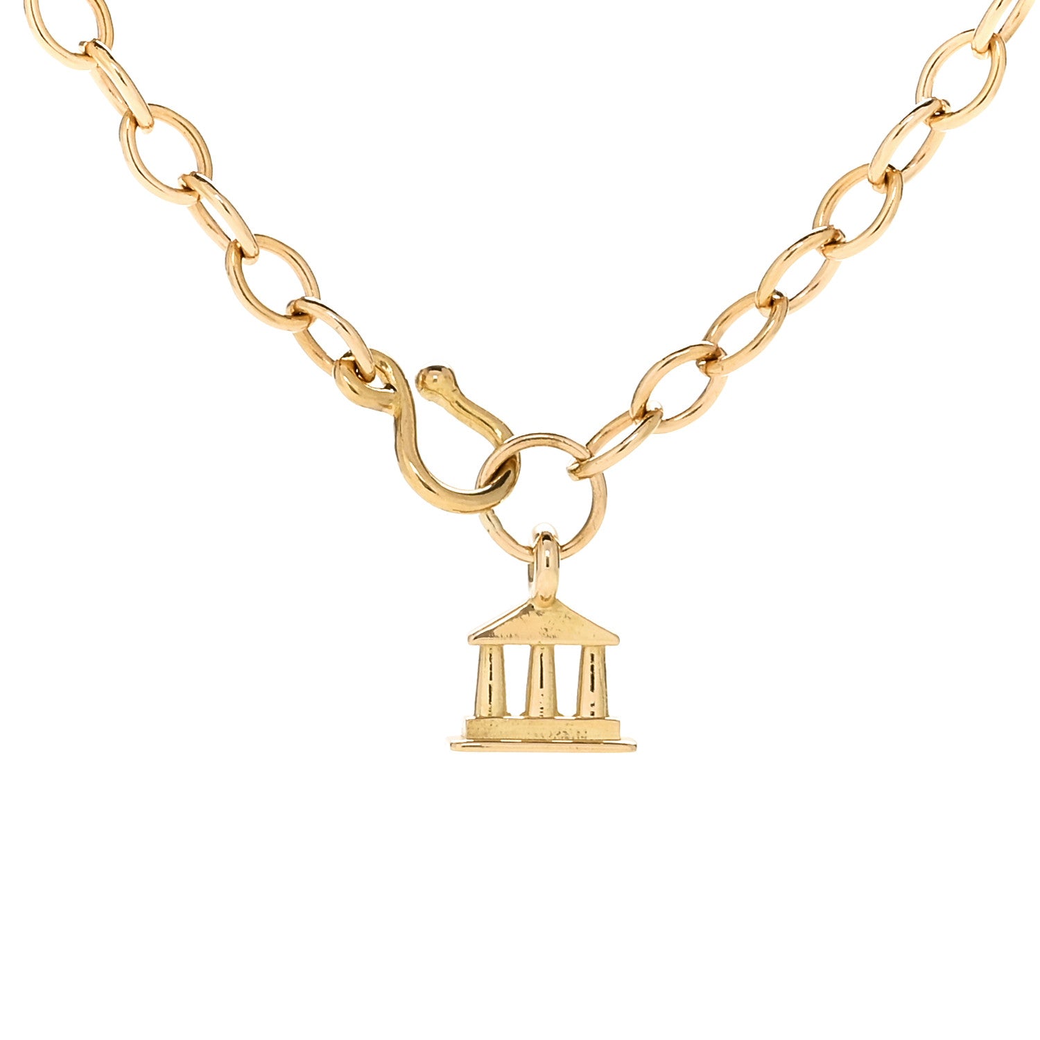 Temple St. Clair 18K Yellow Gold Extra Small Oval Chain 24" 4 of 6