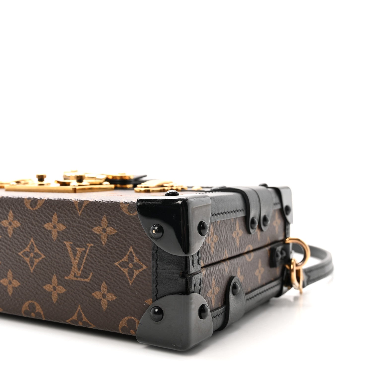 Louis Vuitton Monogram Petite Malle Black 9 of 9