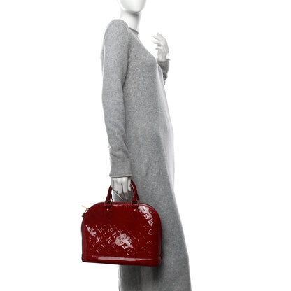 Louis Vuitton Vernis Alma PM Pomme D'Amour 2 of 14