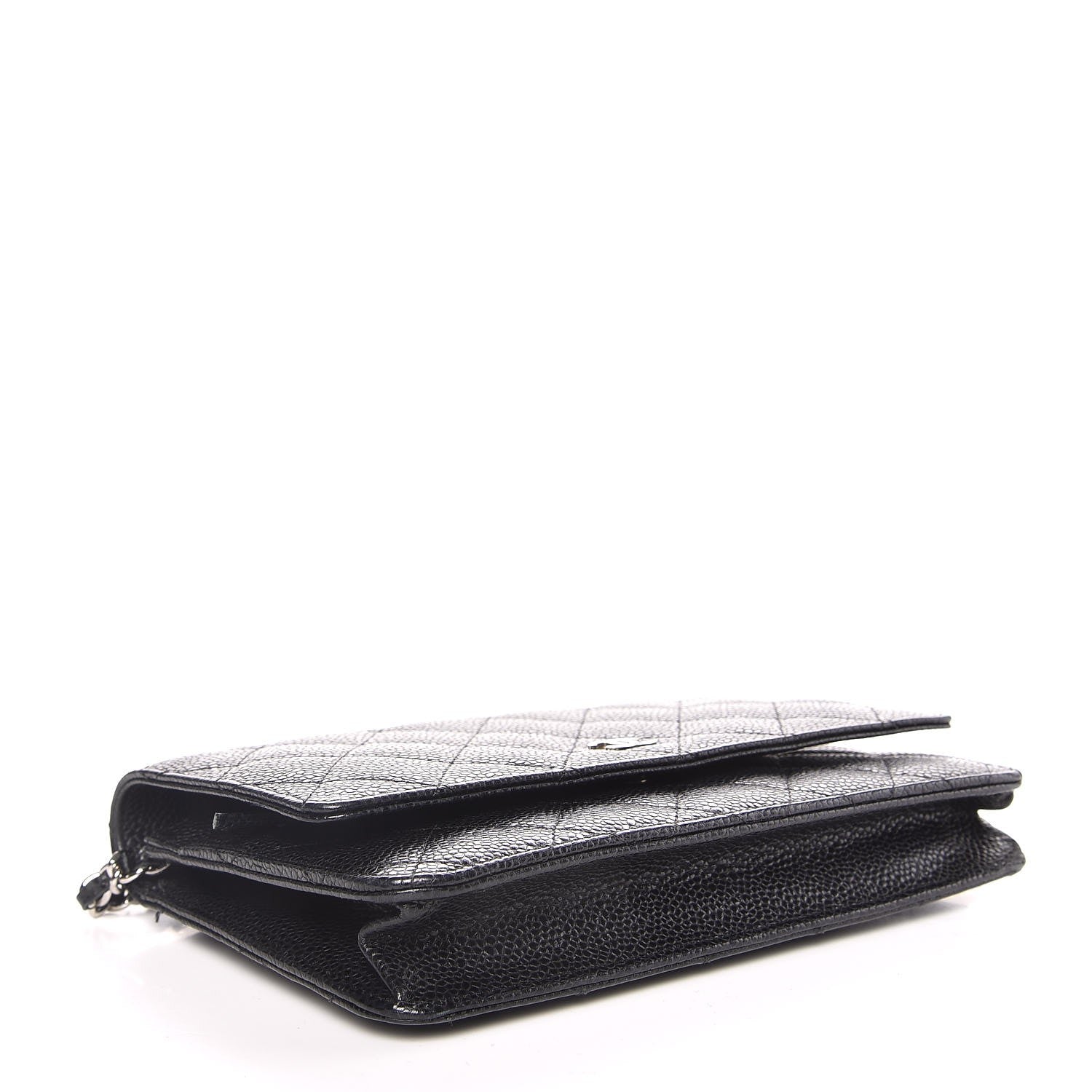 Chanel Caviar Quilted Wallet On Chain WOC Black 4 of 11