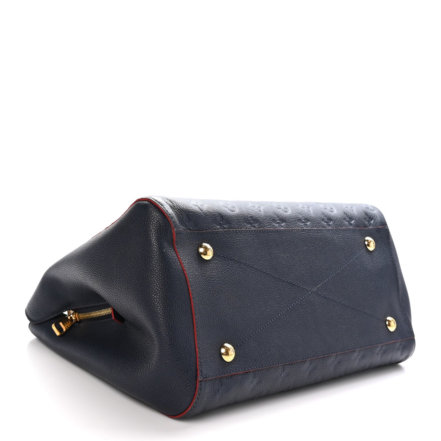 Louis Vuitton Empreinte Montaigne GM Marine Rouge 4 of 13