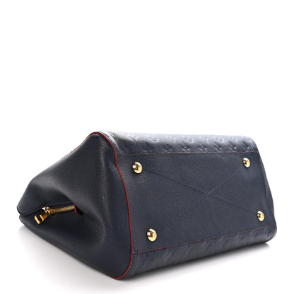 Louis Vuitton Empreinte Montaigne GM Marine Rouge 4 of 13