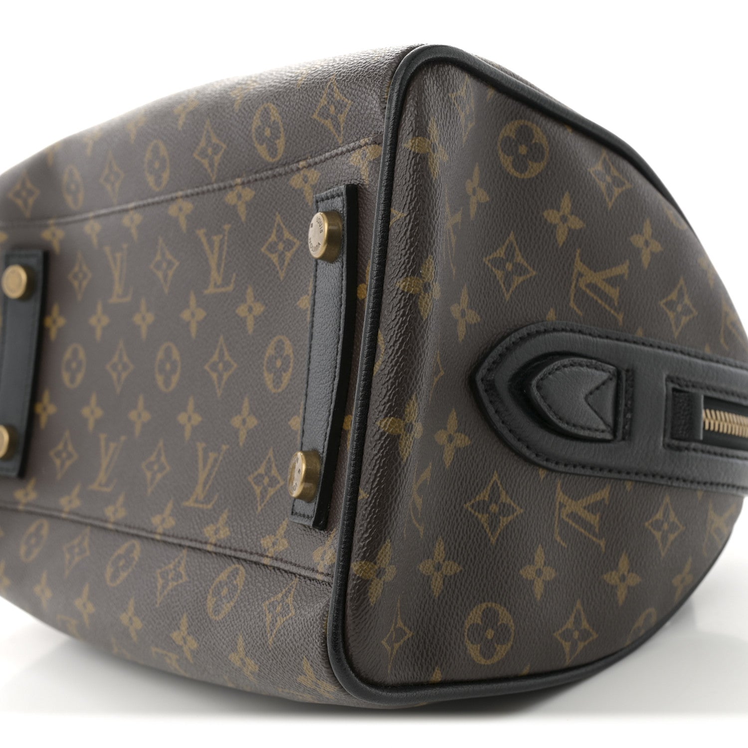 Louis Vuitton Monogram Golden Arrow Speedy Black 9 of 9
