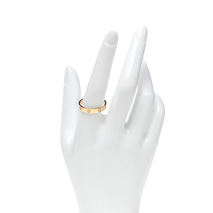 Cartier 18K Yellow Gold 3.5mm LOVE Wedding Band Ring 61 9.5 2 of 6