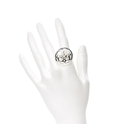Tiffany Sterling Silver Paloma Picasso Zellige Medallion Ring 54 6.75 2 of 5