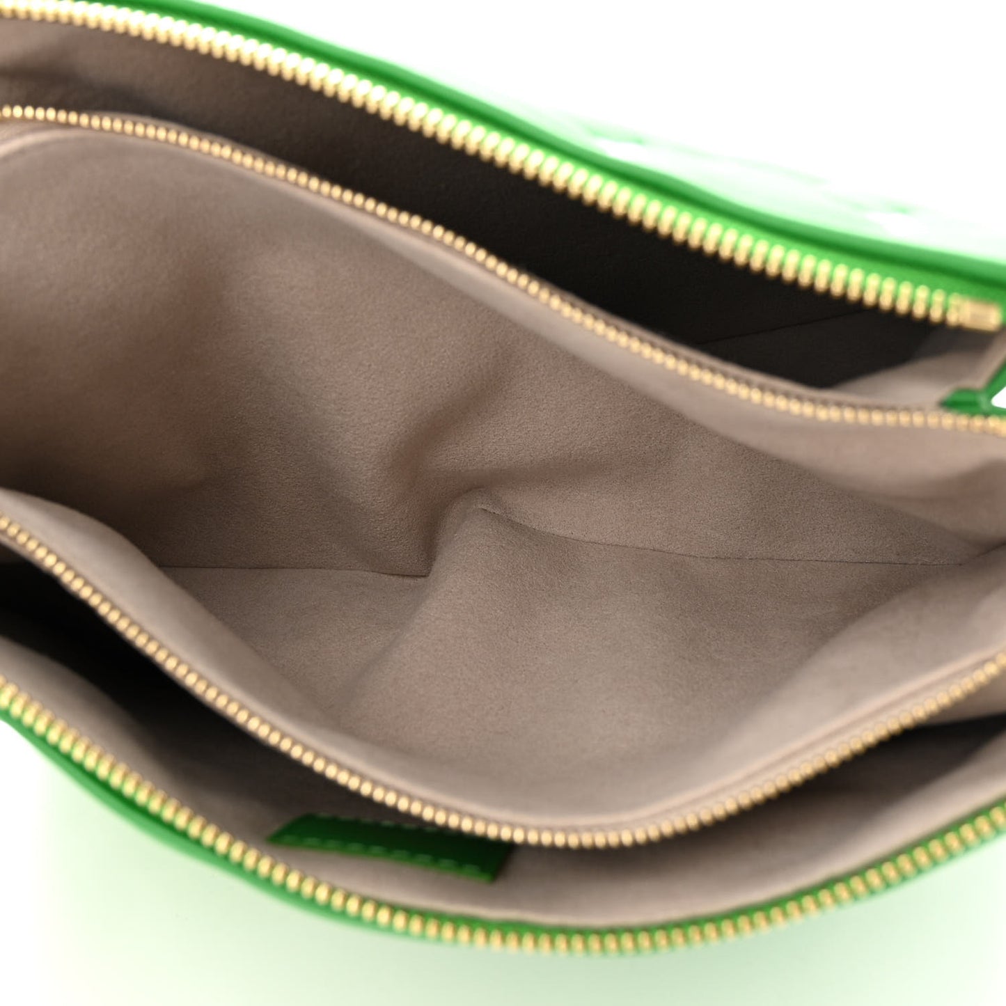 Lambskin Embossed Monogram LV Match Coussin PM Green White