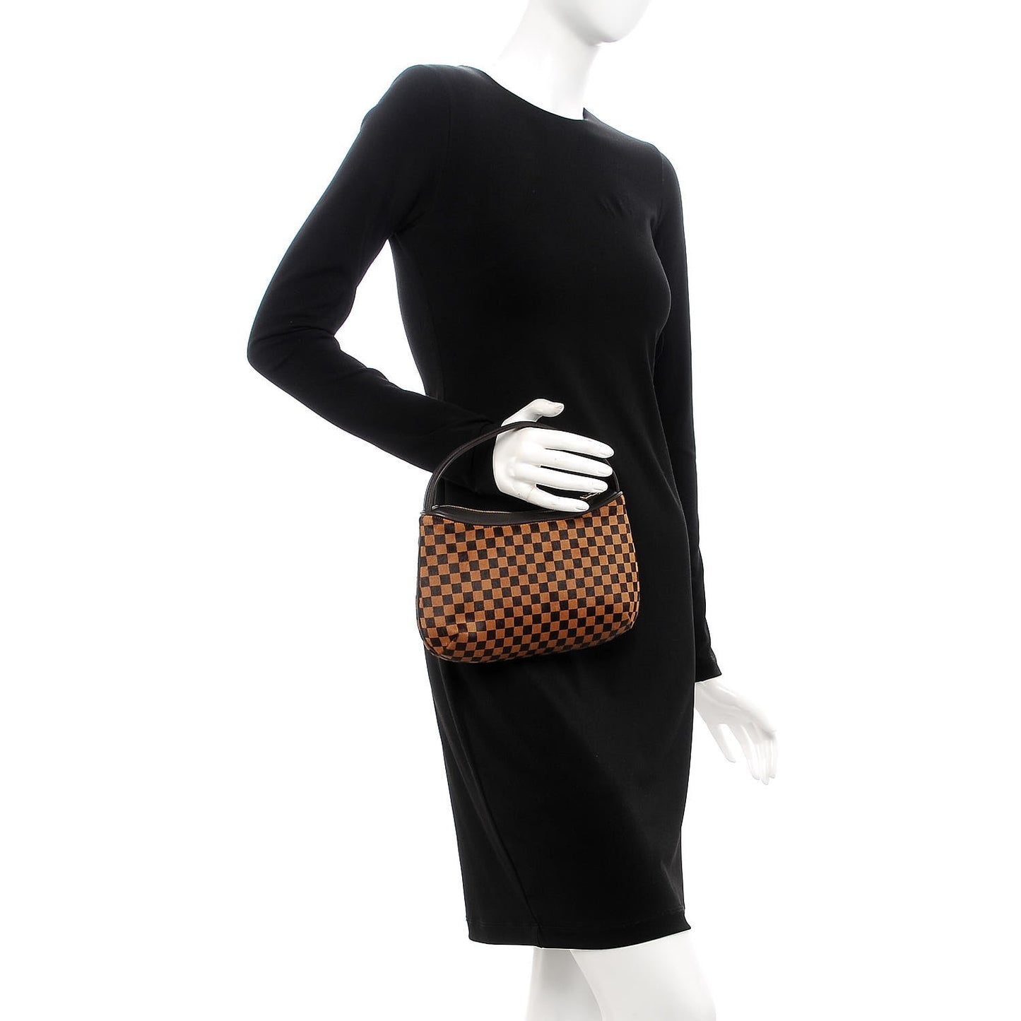 Calf Hair Damier Sauvage Tigre
