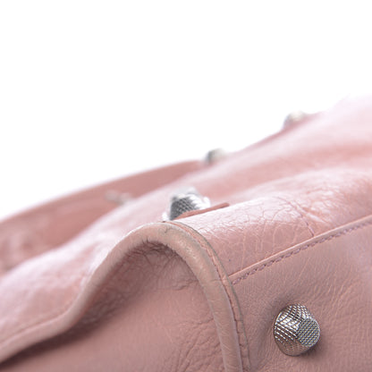 Balenciaga Agneau Giant 12 Silver Hardware Work Rose Peche 12 of 17