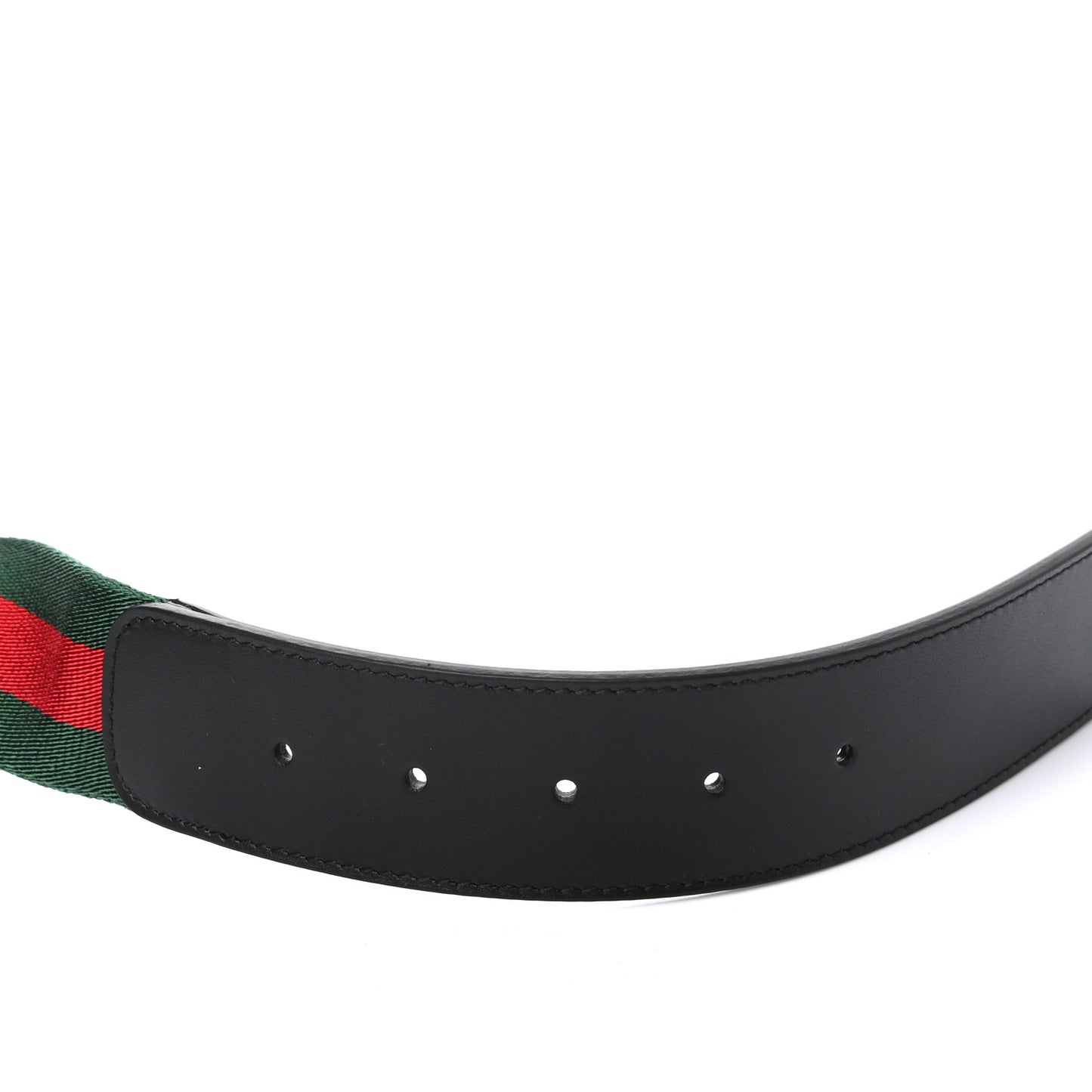 Calfskin Web Interlocking G Belt 95 38 Black