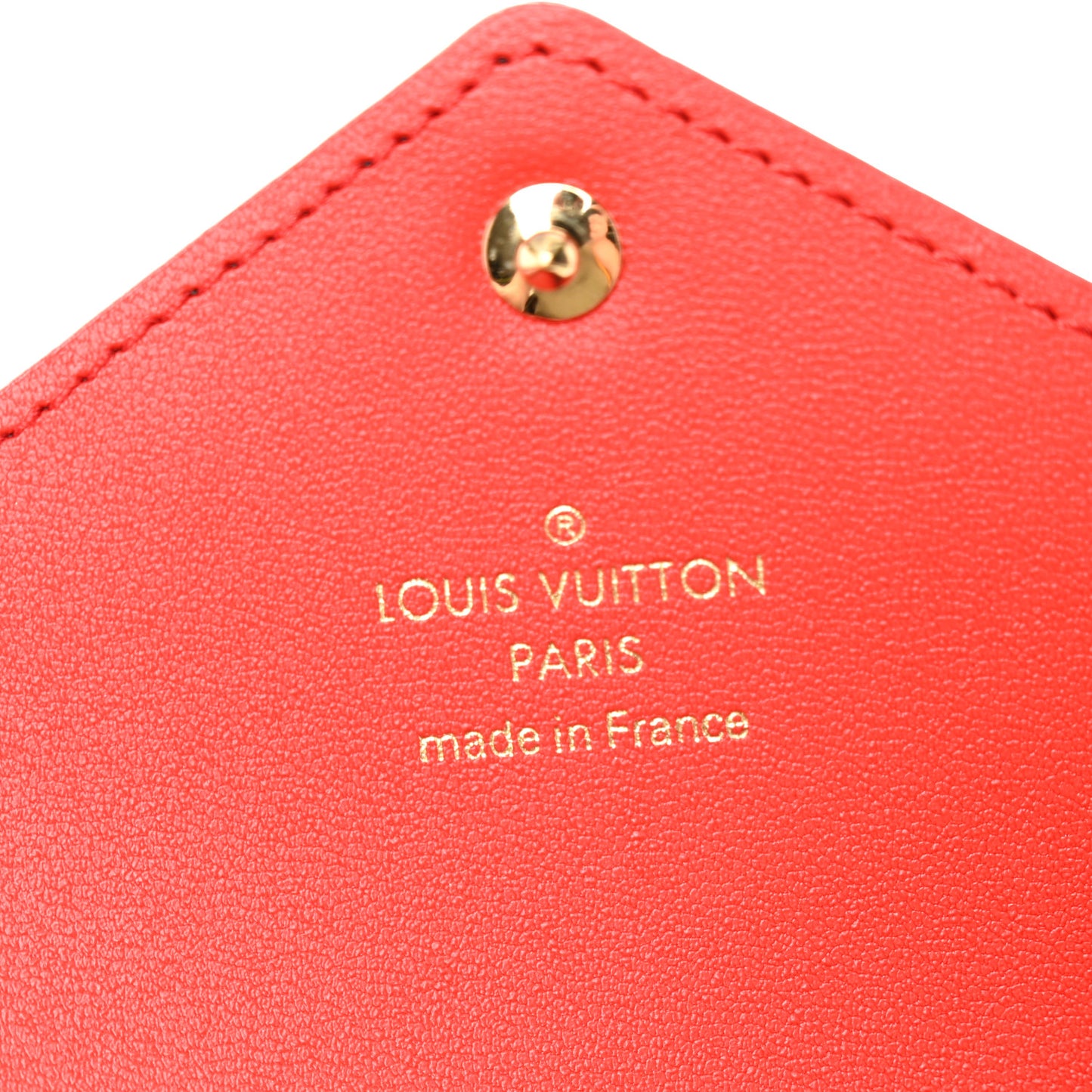 Monogram Medium Kirigami Pochette Insert Coquelicot
