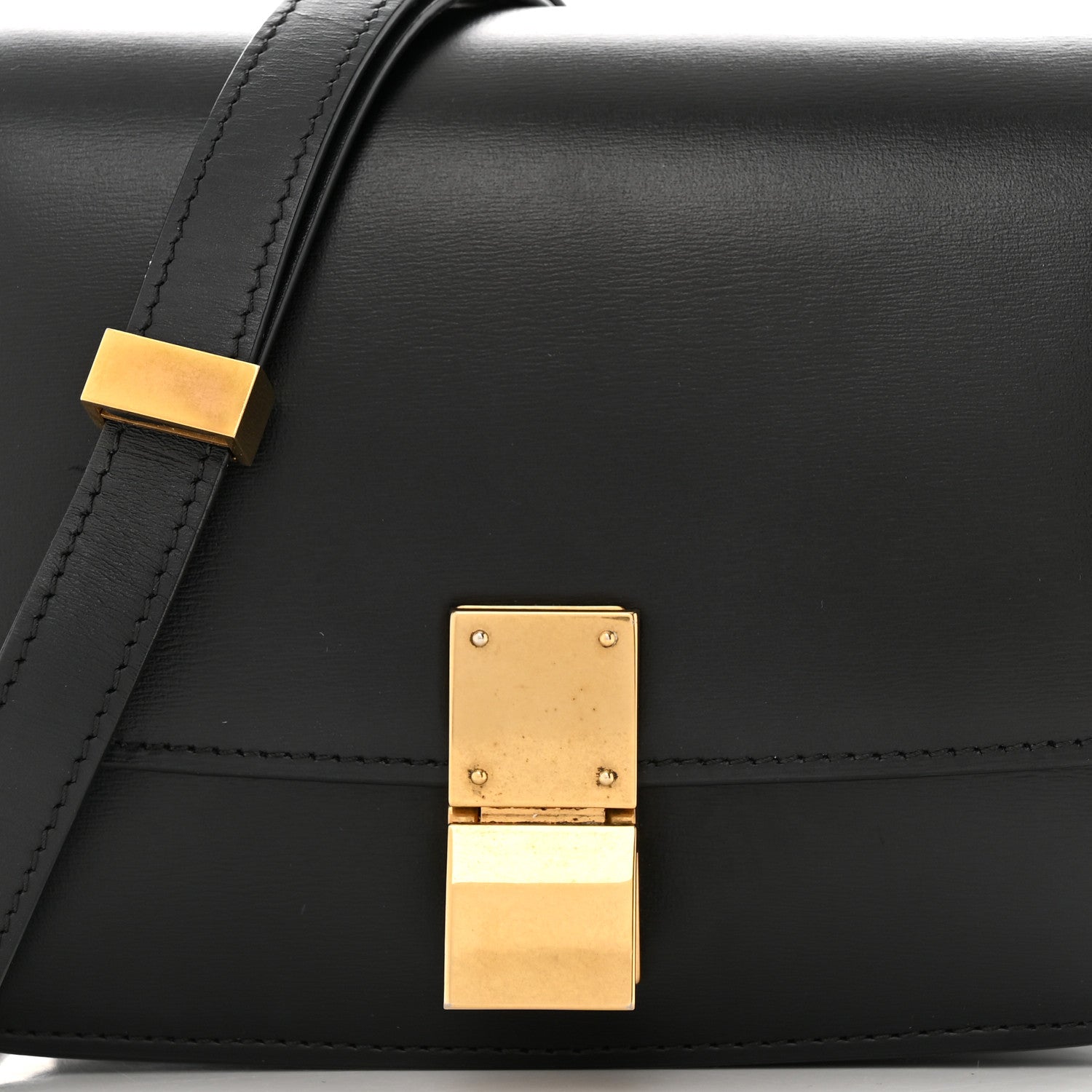 Celine Box Calfskin Small Classic Box Flap Bag Black 8 of 11