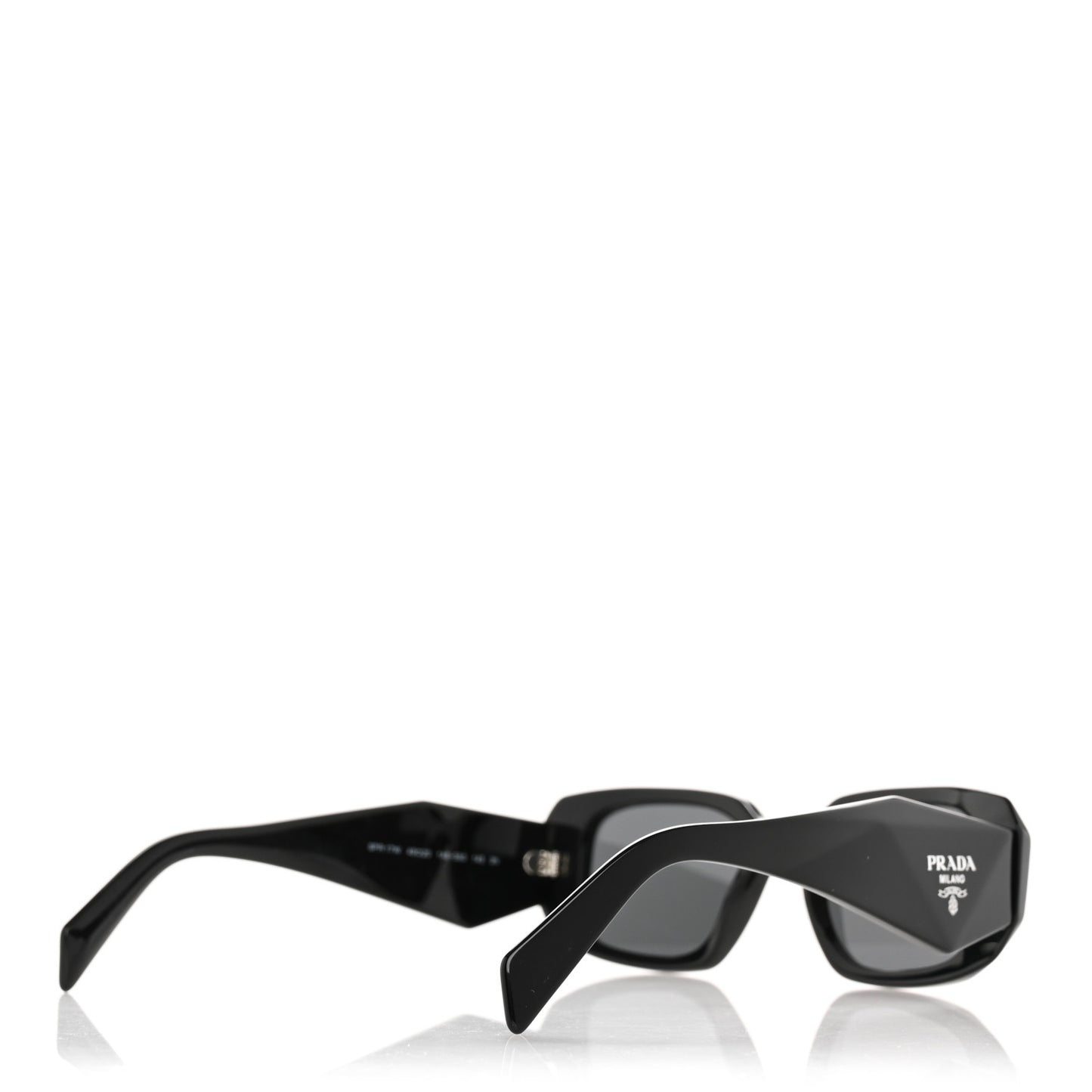 Acetate Symbole Sunglasses SPR 17W Black