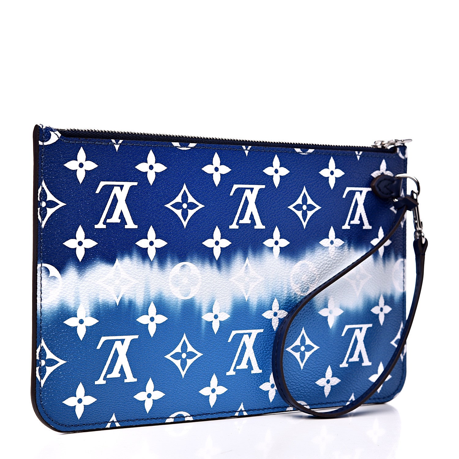 Louis Vuitton Monogram Escale Neverfull MM GM Pochette Blue 2 of 6