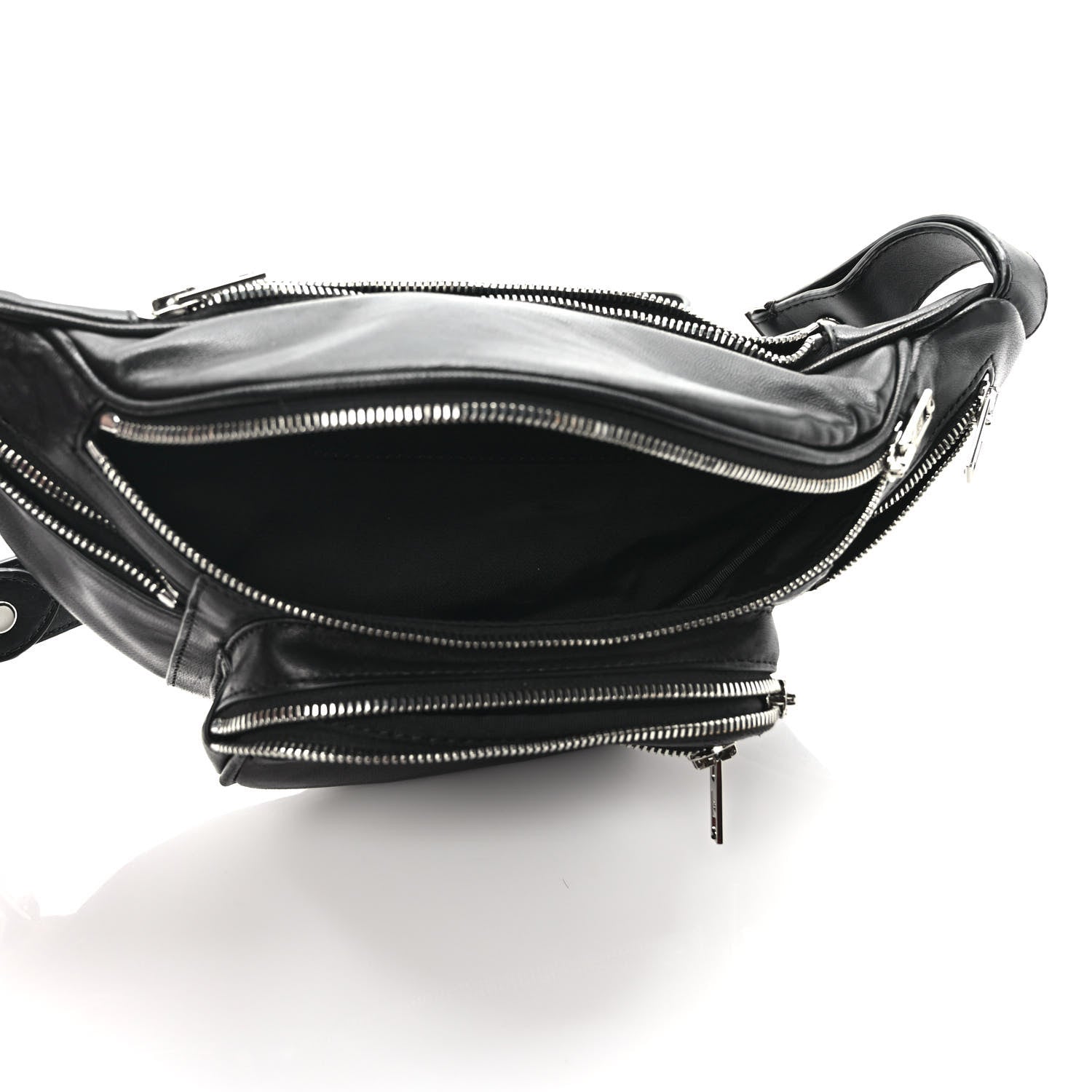 Alexander Wang Lambskin Attica Belt Bag Black 4 of 7