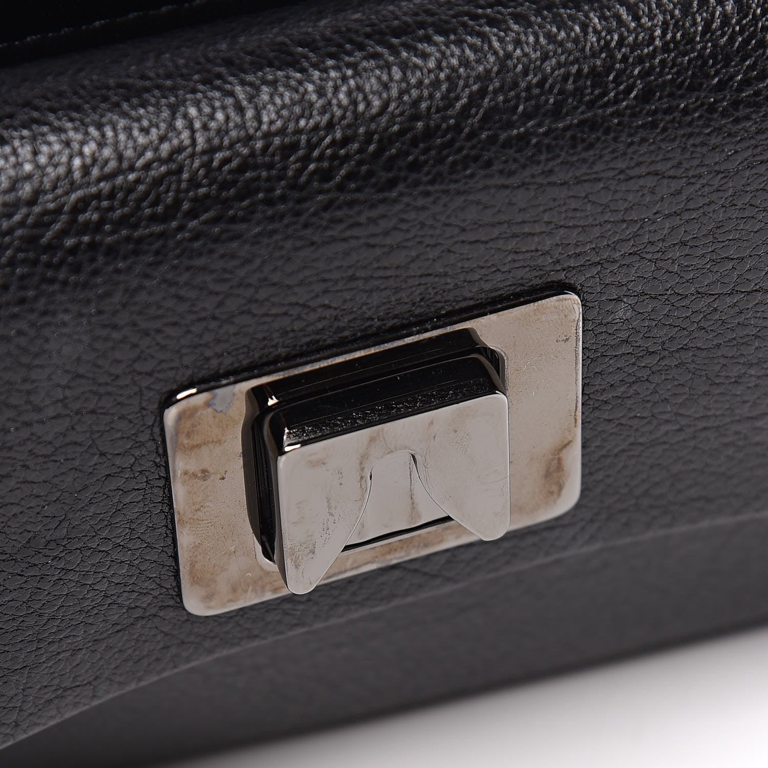 Valentino Garavani Smooth Calfskin Small VRing Crossbody Bag Black 10 of 10