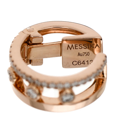Messika 18K Rose Gold Diamond Move Romane Clip Earring 4 of 5