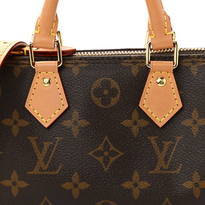 Louis Vuitton Monogram Nano Speedy Bandouliere 8 of 10